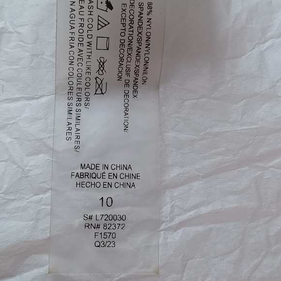 Leilani One-Shoulder Black One-Piece‎ Swimsuit – Size 10 NWOT - Picture 7 of 15